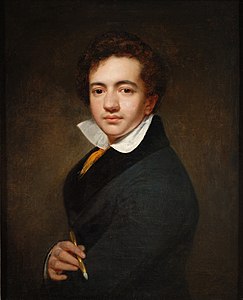 Self-portrait, at and by Cornelis Kruseman