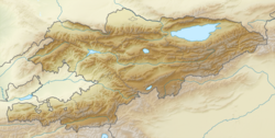 1911 Kebin earthquake is located in Kyrgyzstan