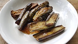 Adobong tal�ng (eggplant)