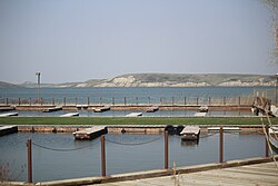 Boat harbour in Elkwater