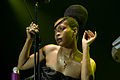 Erykah Badu, singer, entrepreneur, and actress (Grambling State)