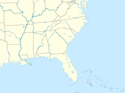 2018 Southern Appalachian earthquake is located in USA Southeast