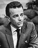 Black-and-white photo of Alan Jay Lerner in 1962