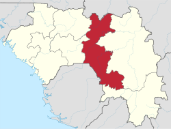 Faranah Region in Guinea