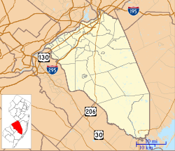 Masonville is located in Burlington County, New Jersey