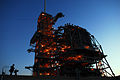 The Launch Pad 39A during the Terminal Countdown Demonstration Test.