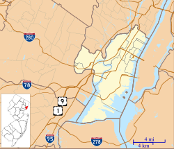 Bergen Section is located in Hudson County, New Jersey