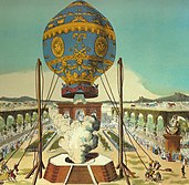 The first free manned flight was launched by the Montgolfier Brothers from the Ch�teau de la Muette, on the edge of the Bois de Boulogne, on 21 November 1783.