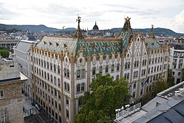 Hungarian Postal Savings Bank in Budapest (1899-1902) by Ödön Lechner