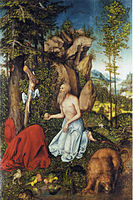 Saint Jerome by Lucas Cranach the Elder, c. 1525