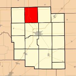 Location in Logan County