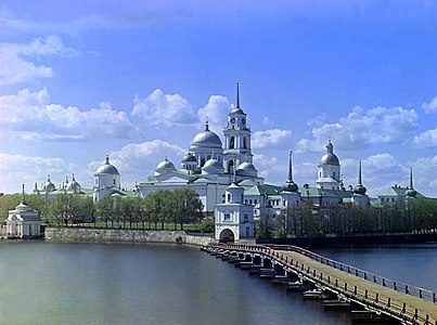 Monastery of St. Nil, by Sergey Prokudin-Gorsky