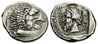 Stater of Mithrapata, c. 390–370 BC