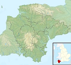 River Thrushel is located in Devon