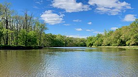 Confluence of the South Branch and the North Branch with the Raritan River