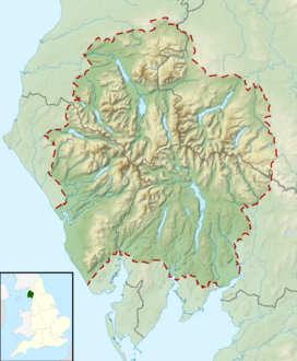 Carrock Fell is located in the Lake District