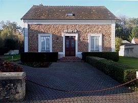 The town hall in Andrezel