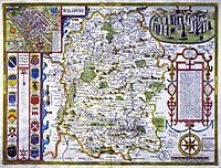 Wiltshire by John Speed (1611)