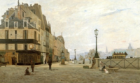 Delpy, Pont Neuf and Quai des Orf�vres, Paris, 1875