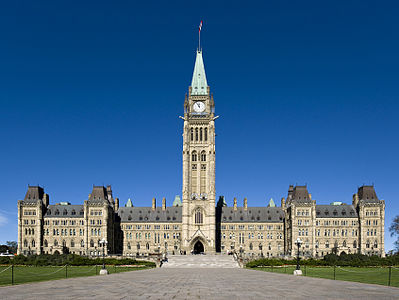 Centre Block, by Saffron Blaze