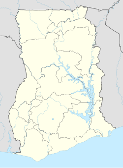 Japekrom is located in Ghana