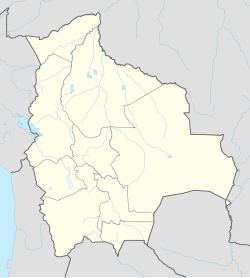 Comanche, Bolivia is located in Bolivia