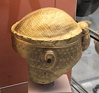 Gold helmet of Meskalamdug, c. 2550 BC