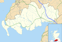 Dumfries and Galloway shown within Scotland