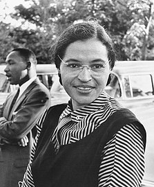 Rosa Parks was of Cherokee-Creek,[74] African-American and Scots-Irish descent.[75]