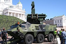 XA-181 ItO90M, en finsk luftv�rnsrobotterr�ngbil.