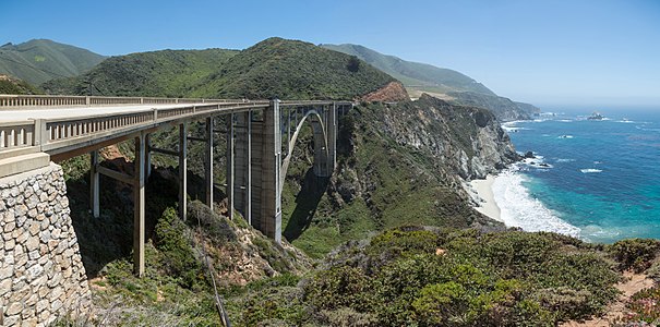 Bixby Bridge, by Diliff