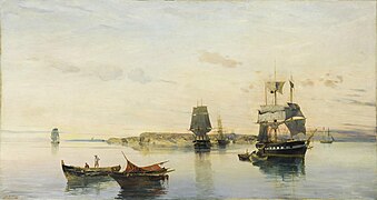 Anchored Boats (1895)