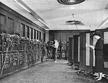 Army personnel operating ENIAC at BRL.