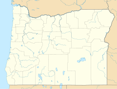 Map showing the location of Hart Mountain National Antelope Refuge