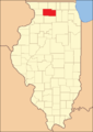 Ogle County after 1839, when Lee County was formed