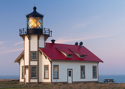 Point Cabrillo Light, by Frank Schulenburg