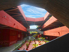 Courtyard of faculty of Animal Husbandry