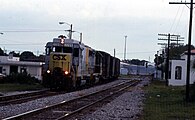 This image is along the CSX Plant City and Yeoman Subdivisions between eastbound and westbound US 92 in Plant City, Florida.