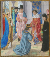 Richard II surrenders the crown, 1399