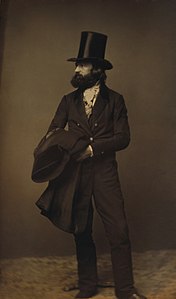 William Sidney Mount, by Mathew Brady (restored by Adam Cuerden)