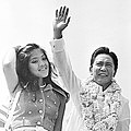 Image 25Ferdinand Marcos (pictured with his daughter Imee) was a Philippine dictator and kleptocrat. His regime was infamous for its corruption. (from Political corruption)