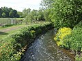 The Stour downstream of Wolverley Bridge.