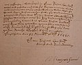 Margaret Forrat's letter