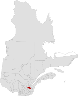 Location of Lotbinière