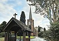 The Anglican Church of St John the Evangelist & its Lych Gate, Camden, NSW 27 Feb 2017