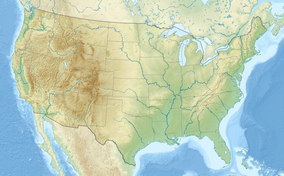 Map showing the location of Golden Trout Wilderness