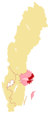 L�nsr�ttens domkrets (r�tt) samt den kammarr�tt den f�ll under (ljusrosa).