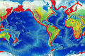 Image 17Areas of upwelling in red (from Pelagic fish)