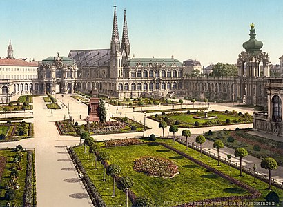 Sophienkirche, by the Detroit Publishing Company (restoration by Adam Cuerden)