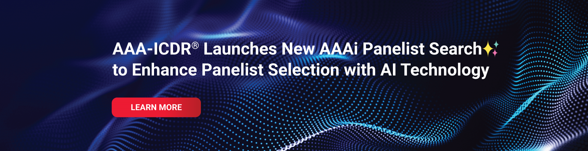 AAA-ICDR® Launches New AAAi Panelist Search✨ to Enhance Panelist Selection with AI Technology